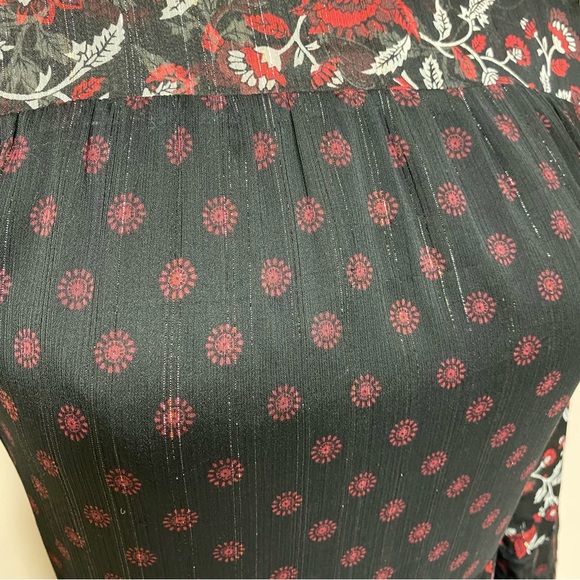 Michael Kors Long-Sleeve Tiered Dress - Picture 5 of 5